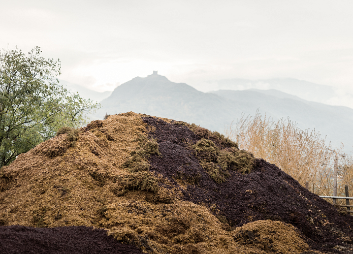 Weingut_Südtirol_Manincor_Überetsch_Kaltern am See_Biodynamie_Kompost