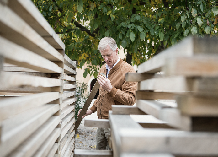 Weingut_Südtirol_Manincor_Überetsch_Kaltern am See_Eichenholz für Barrique